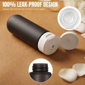DEWSENSI travel kit including jars, spoons, and funnel