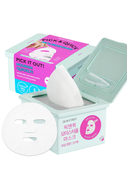 Dewytree Pick and Quick Moisture Full Mask packaging front view