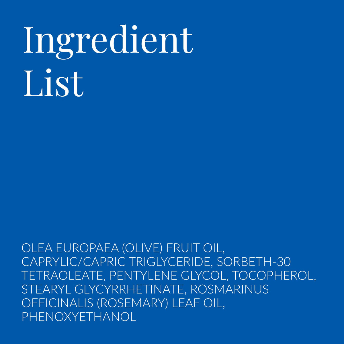 DHC Deep Cleansing Oil ingredients list