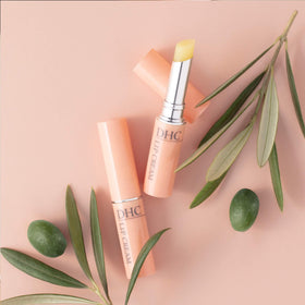 DHC Lip Cream application on lips