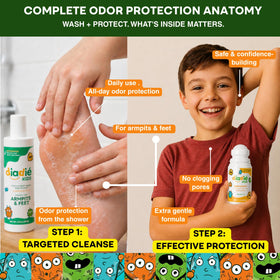 DIADIÉ Kids Castile Soap bottle side view