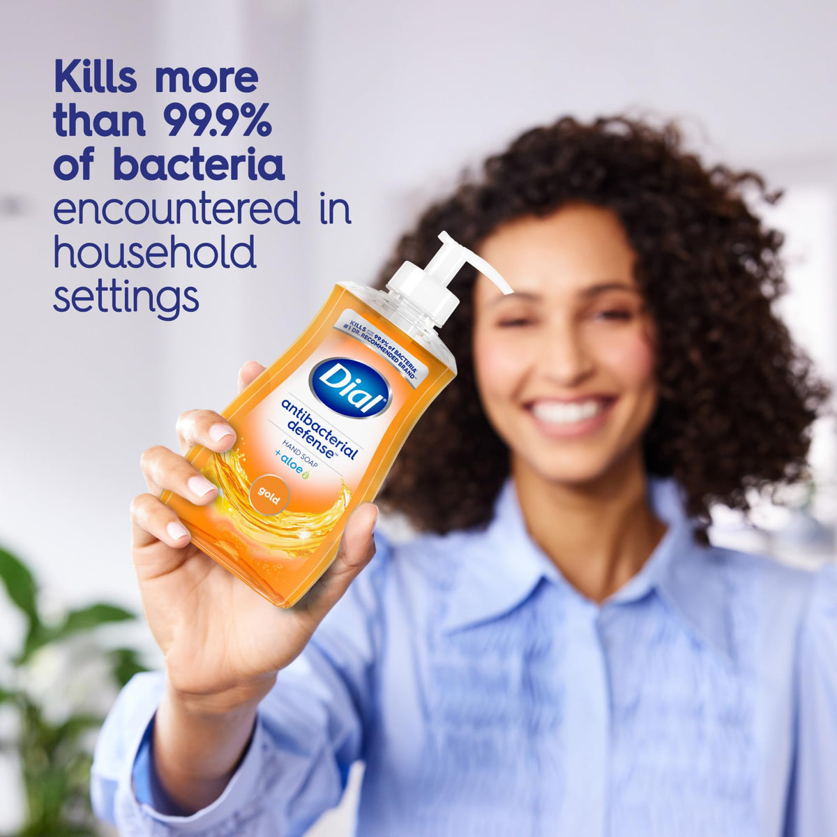 Dial Antibacterial Liquid Hand Soap 52 Fl Oz back view