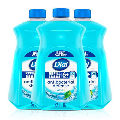 Dial Antibacterial Liquid Hand Soap 52 Fl Oz front view