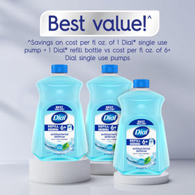 Dial Antibacterial Liquid Hand Soap 52 Fl Oz with pump dispenser