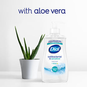 Dial Antibacterial Sensitive Liquid Hand Soap eco-friendly packaging