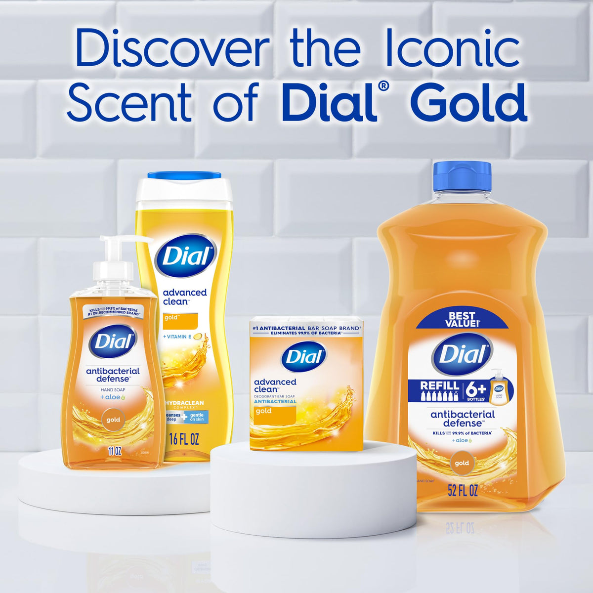 Dial Body Wash Advanced Clean Gold 16 Fl Oz family use