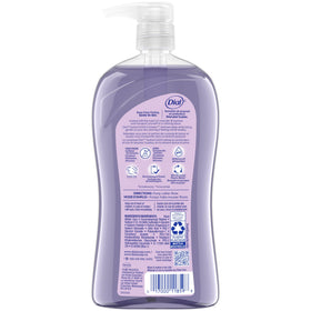 Dial Body Wash Calm & Soothe Lavender & Jasmine 32 fl oz cap detail