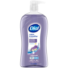 Dial Body Wash Calm & Soothe Lavender & Jasmine 32 fl oz front view