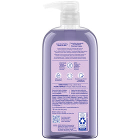 Dial Body Wash Calm & Soothe Lavender Jasmine bottle back view