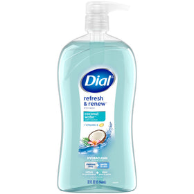 Dial Body Wash Refresh & Renew Coconut Water 32 Fl Oz front view