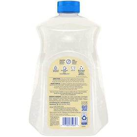 Dial Liquid Hand Soap Vanilla Honey 52 Fl Oz refill pack label close-up
