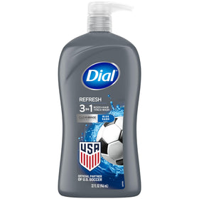 Dial Men 3-in-1 Body Wash Hydro Fresh front view