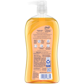 Dial Pamper & Indulge Body Wash in a bathroom setting