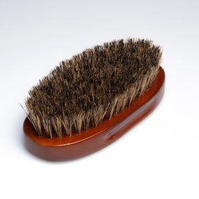 Diane Boar Bristle Brush in hand for styling