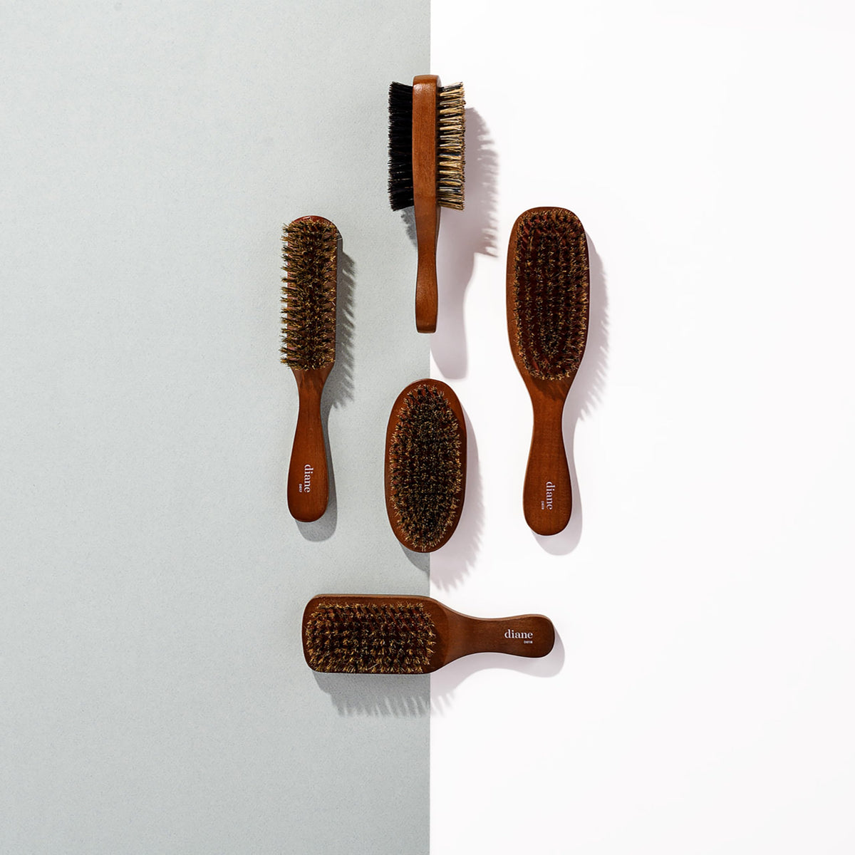 Diane Boar Bristle Brush used on beard