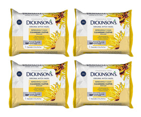Dickinson's Witch Hazel Cleansing Cloths with Aloe front view