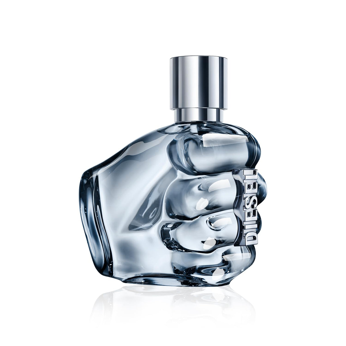 Diesel Only the Brave Eau de Toilette front view in clenched fist bottle