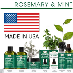 Difeel Rosemary and Mint Root Stimulator Oil close-up of bottle