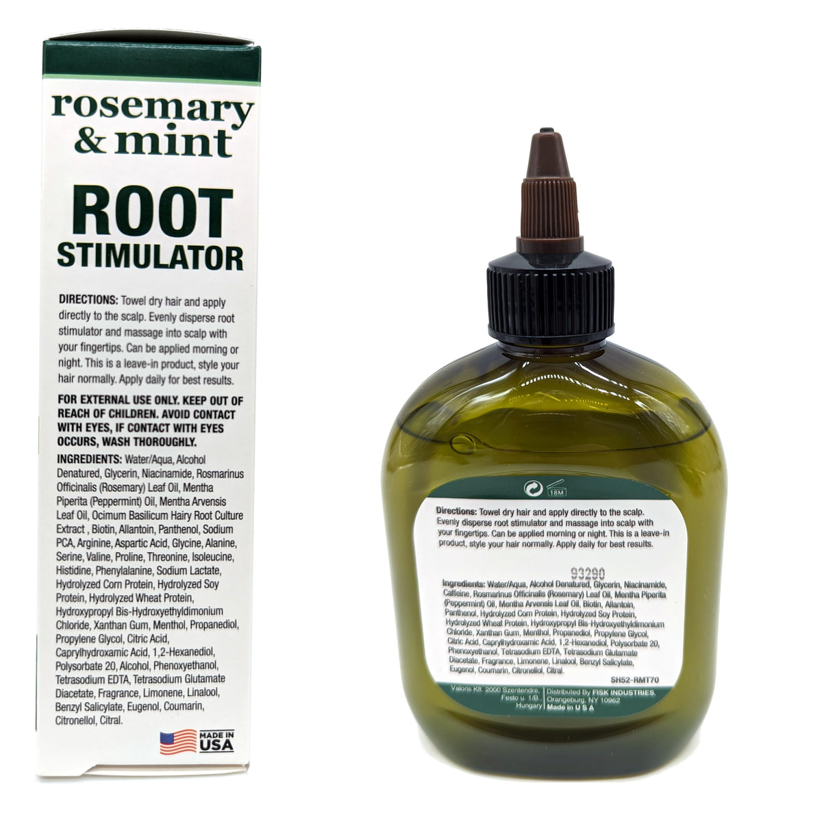 Difeel Rosemary and Mint Root Stimulator Oil with natural ingredients