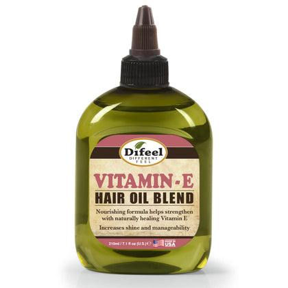 Difeel Vitamin E Hair Oil Blend 7.1 oz front view