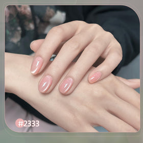 Different colours of GAOY Green Cat Eye Gel Nail Polish displayed