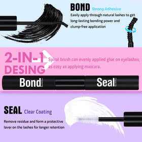 Different lash lengths from Geeneiya kit displayed