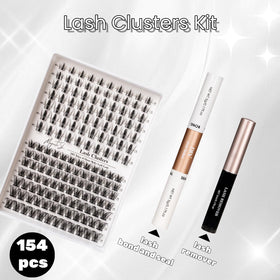 Different lengths of Magnetic SL lash clusters displayed