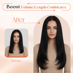 Different lengths of Sunny Hair Clip in Hair Extensions displayed
