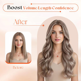 Different shades of Sunny Hair Clip-in Extensions