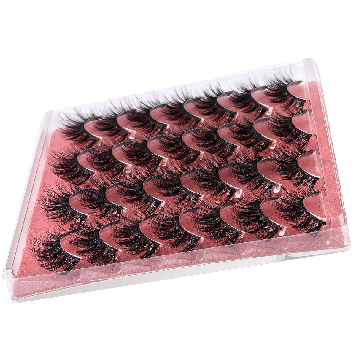 different styles of zanlufly false eyelashes in a box