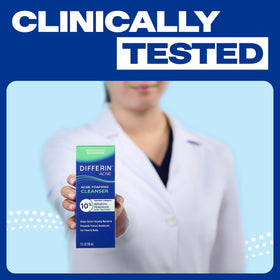 Differin Acne Face Wash 10% Benzoyl Peroxide ingredients list