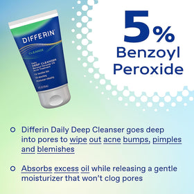 Differin Acne Kit with instructions and ingredients