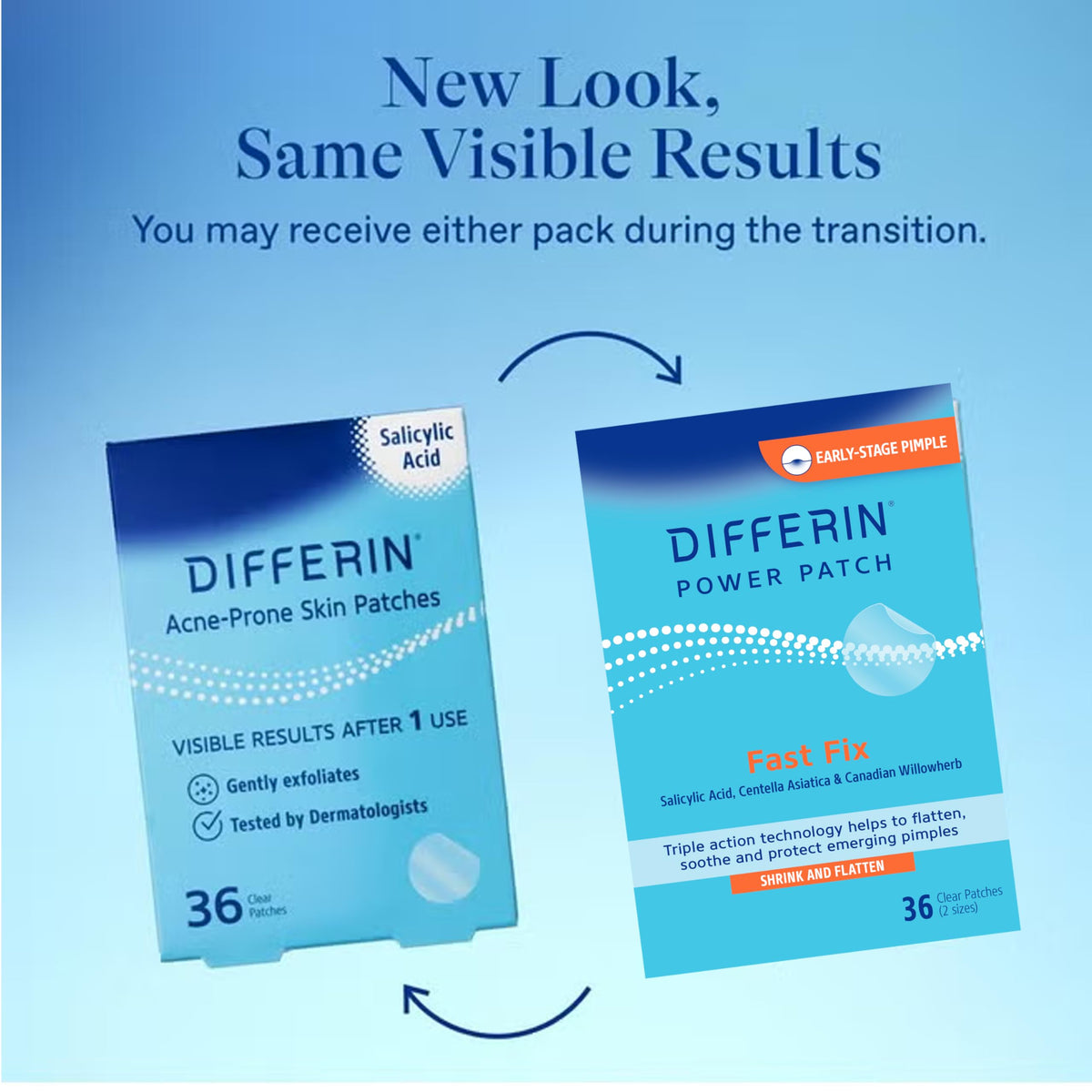 Differin Acne Pimple Patches large patch close-up