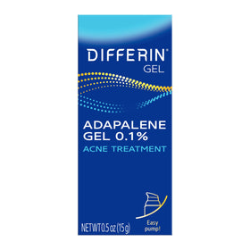 Differin Acne Retinoid Gel 15g pump front view