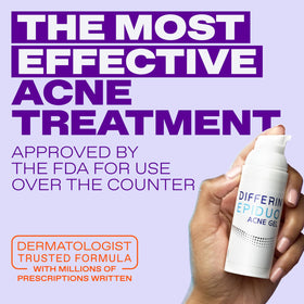 Differin Epiduo Acne Gel 45g pump side view