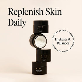 DIME Dewy Day Cream 50ml texture close-up