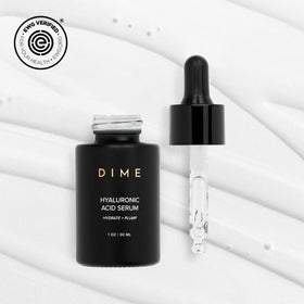 DIME Hyaluronic Acid Serum 1 oz back view