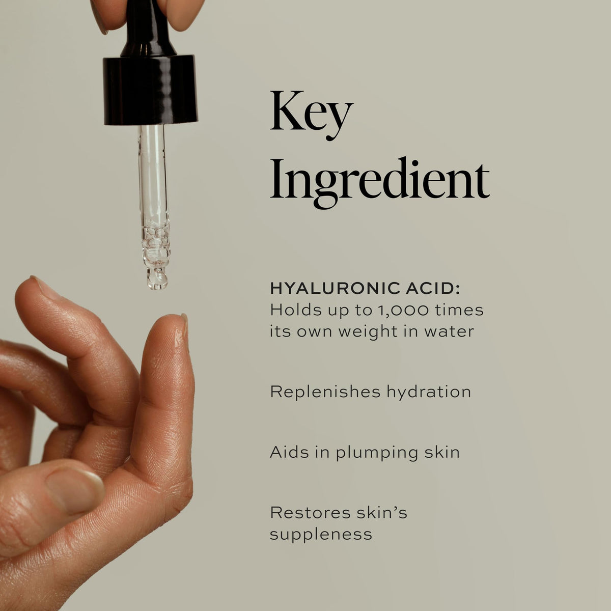 DIME Hyaluronic Acid Serum 1 oz on a skincare shelf