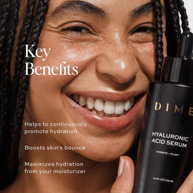 DIME Hyaluronic Acid Serum 3.4 oz packaging