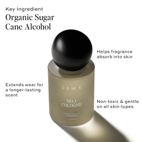 DIME No. 1 Cologne for Men lifestyle shot