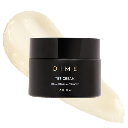DIME TBT Cream 1.7 oz front view with packaging