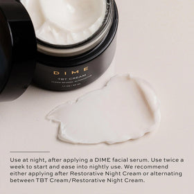 DIME TBT Cream 1.7 oz with Hyaluronic Acid Serum