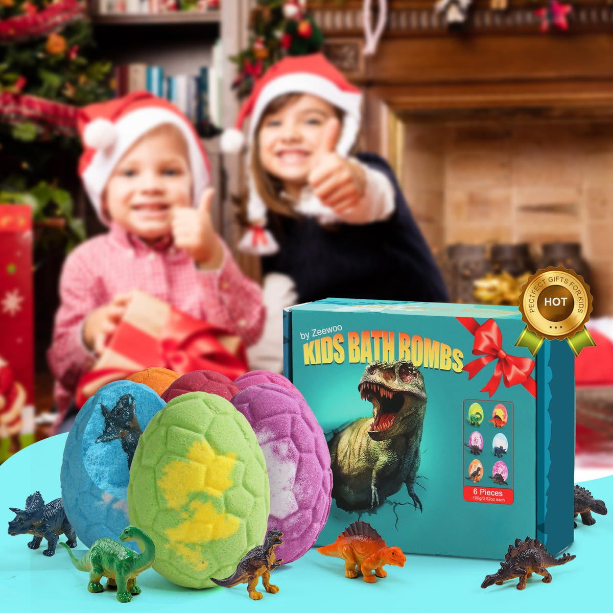 Dinosaur toy revealed from Zeewoo bath bomb