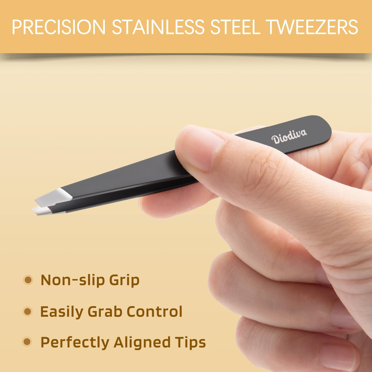 Diodiva tweezers set showing both tweezers side by side