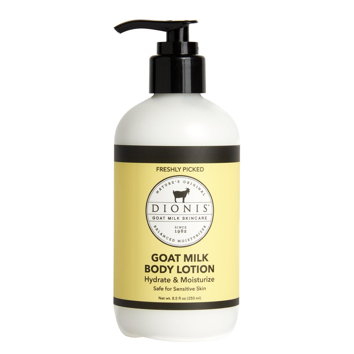 Dionis Goat Milk Lotion 8.5 oz pump front view