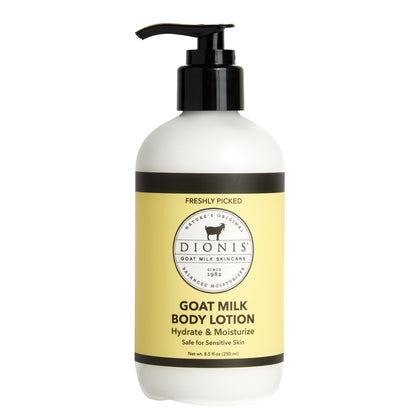 Dionis Goat Milk Lotion 8.5 oz pump front view