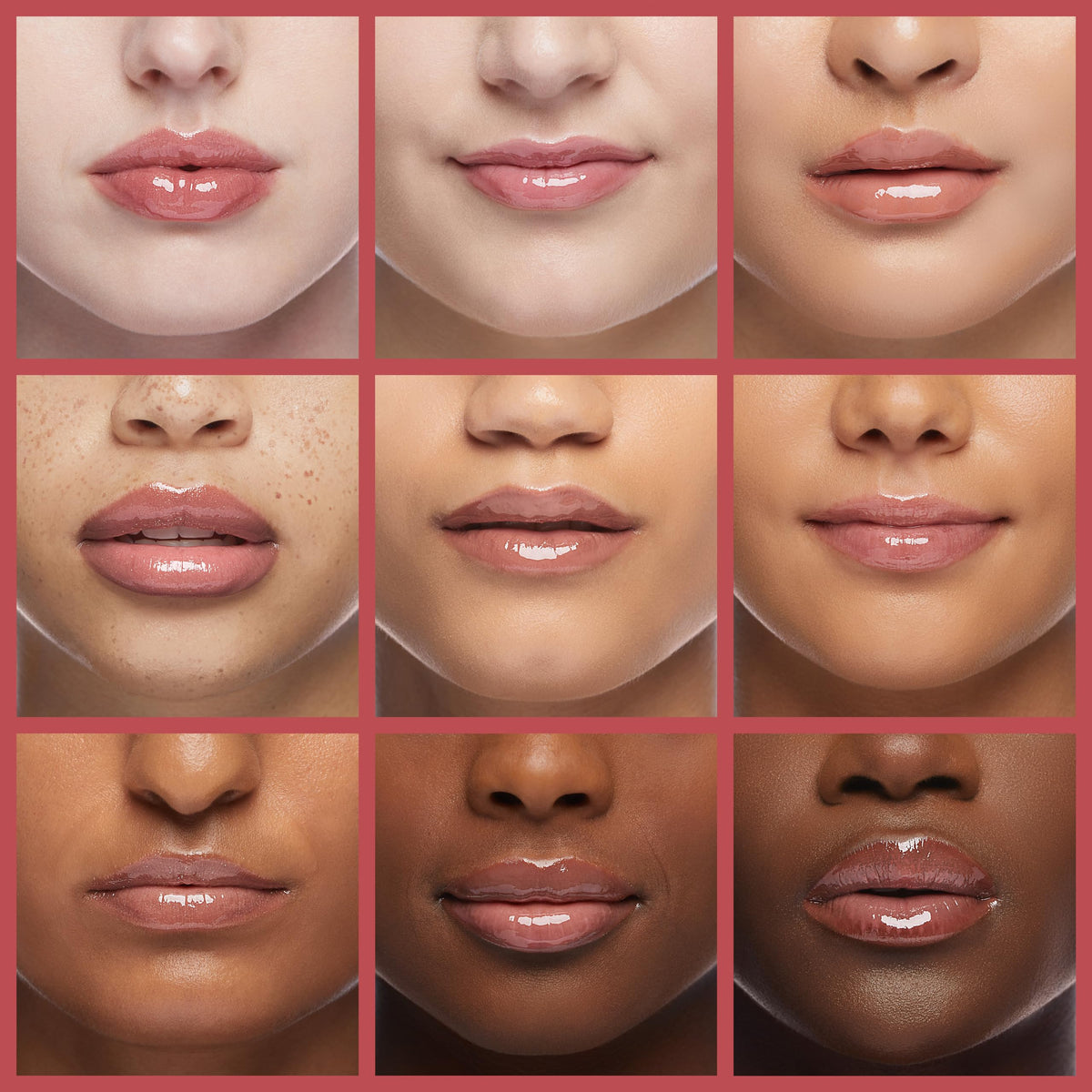 Dior Addict Lip Maximizer 030 Shimmer Rose on lips