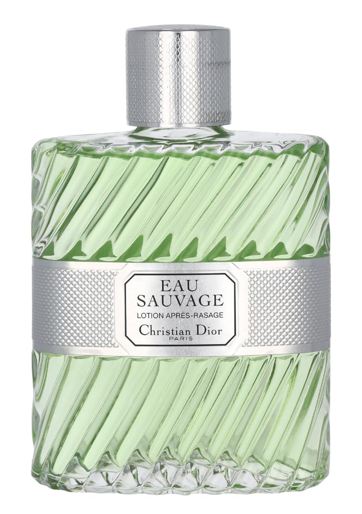 Dior Eau Sauvage After Shave Lotion 6.8 Ounce bottle side view