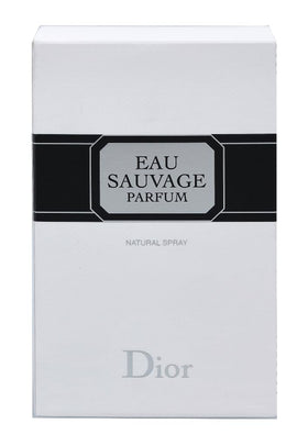 Dior Eau Sauvage Parfum Spray for Men on a dressing table