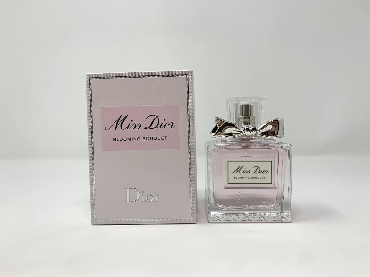 Dior Miss Blooming Bouquet Eau de Toilette Spray with floral background